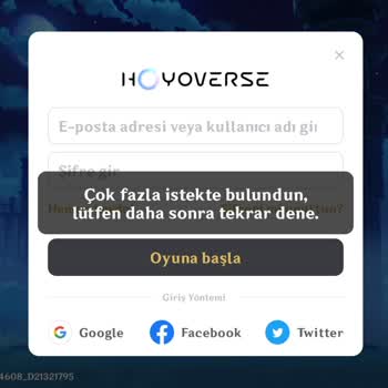 Genshin Impact Acil Şikayetim Var