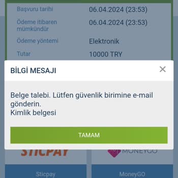 1XBET Parama El Koydu