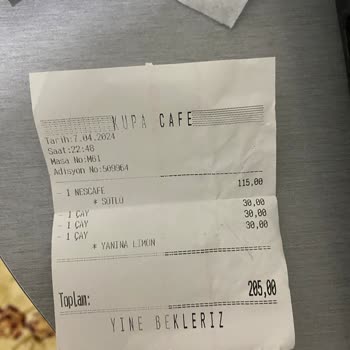 Kupa Cafe Restaurant (Esenyurt) Müşteriye Karşı Saygısızlık