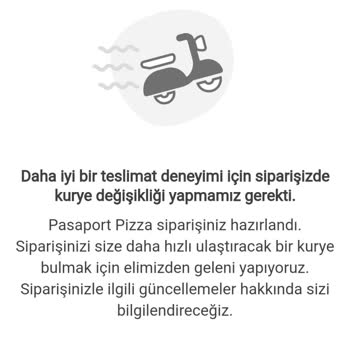 Yemek Sepeti İletişimsizlik