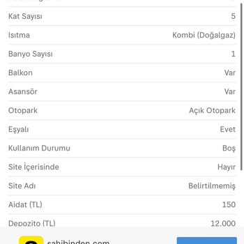 Sahibinden Kiralık Ev İçin Bize Mağduriyet Yaşatıldı