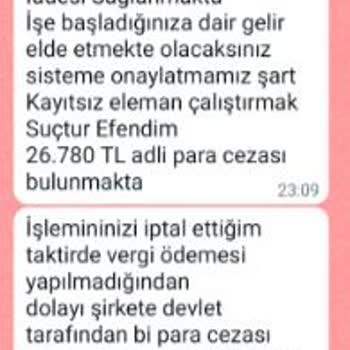 Saldos Evde Çorap Paketleme Diyerek Mağdur Edildim