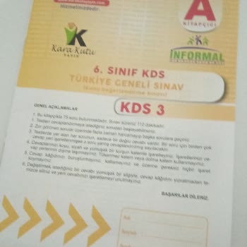 Kara Kutu Yayınları Cevap Anahtarı Olmayan Deneme Satışı