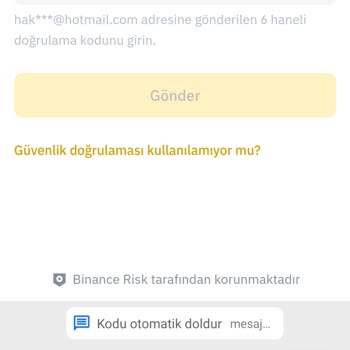 Binance Yardım Bekliyorum Şimdiden Teşekkürler