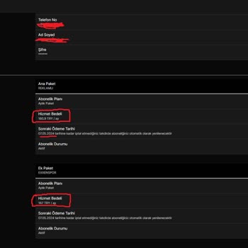 Exxen Fazla Ücret Alınması