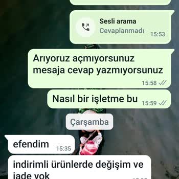 Faya Boutique Kötü Firma İlgisiz