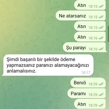 Instagram Telegram WhatsApp Dolandım
