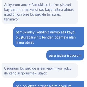 Obilet Canlı Destek Umursamıyor
