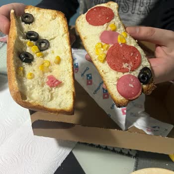 Domino's Pizza Eksik Malzemeli Ekmek Arası Hayal Kırıklığı