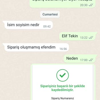 Meysadesign Sipariş Oluşturduğum Halde Siparişim Gelmedi