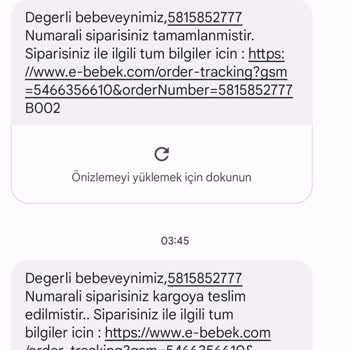 Ebebek İade Ve Sipariş İptali Sorunu