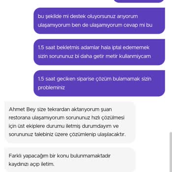 Getir Göz Göre Göre Mağdur Ediyor