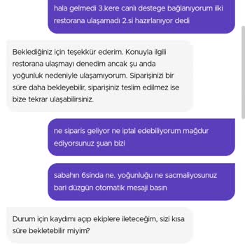 Getir Göz Göre Göre Mağdur Ediyor