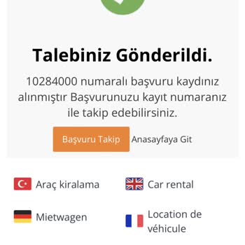 Pegasus'tan Araç Kiralama Yapmayın