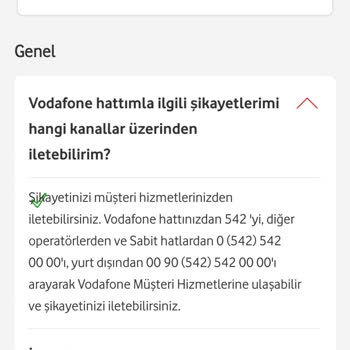 Vodafone Hattıma İzinsiz İşlem Şikayeti