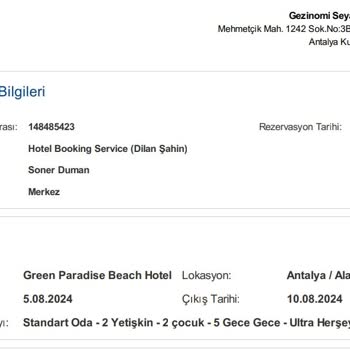 Green Paradise Beach Hotel // Gezinomi.com Ultra Her Şey Dahil