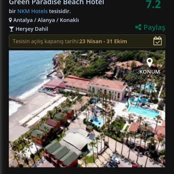 Green Paradise Beach Hotel // Gezinomi.com Ultra Her Şey Dahil
