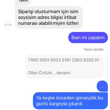 Vakroline Parayı Alıp Geri Dönüş Yapmıyor