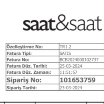 Saat Ve Saat'e Şikayetim Var