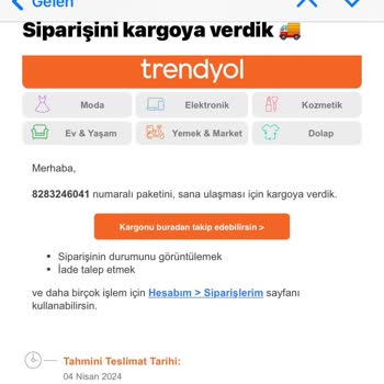 Trendyolgo Kargoyu Zamanında Taşımıyor