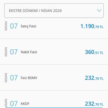 Denizbank Satış Faizi Nedir