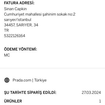 Prada Parama El Koydu