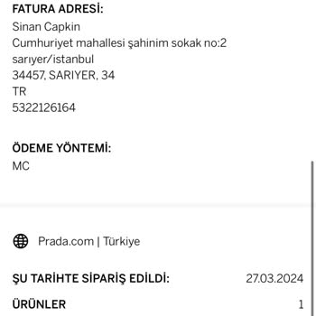 Prada Parama El Koydu