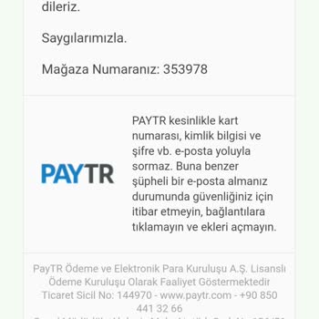 Paytr Ödemelerimizi Göndermiyor Ve Ulaşamıyoruz Hiçbir Yetkiliye