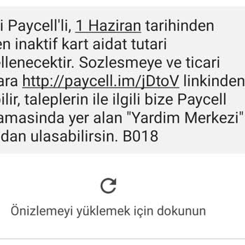 Paycell Hesabımın Kapatılmasını İstiyorum.
