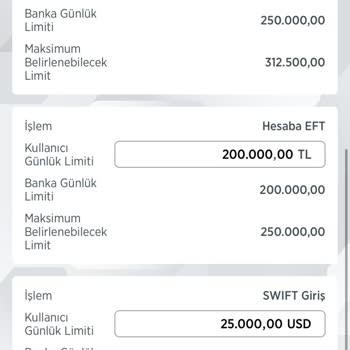 Ziraat Bankası EFT Limit Problemi