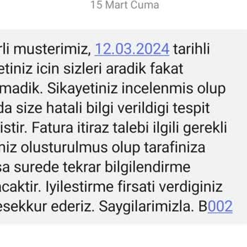 Millenicom Fazla Fatura Ve İadenin Yapılmaması