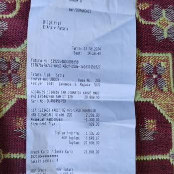 PHILIPS Ev Aletleri Philips Çizik Ürün Göndermiş