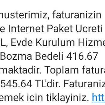 Türk Telekom Aboneliği Sonrası Taahhüt Cayma Bedeli Karşılanmaması