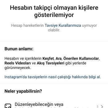 Instagram Destek Mesajlarım Engelleniyor
