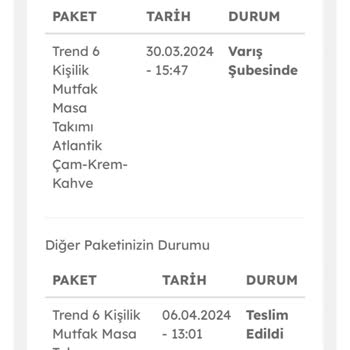 Savaş Mobilya Eksik Ürün/ Sandalye