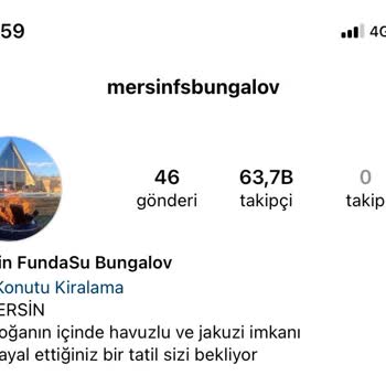 Mersin FundaSu Bungalov (mersinfsbungalov) Yanıltmacası