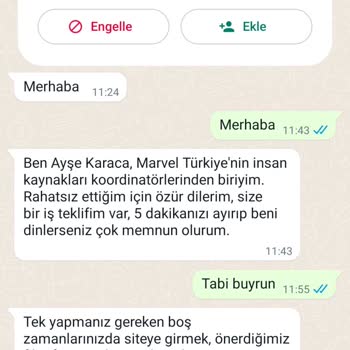 WhatsApp Film İzleyerek Kazanç Vaadi Ve Kişisel Veri Güvenliği