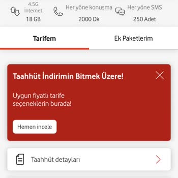 Vodafone Sözleşmeyi İzinsiz İptal Ediyor.