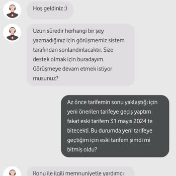 Vodafone Sözleşmeyi İzinsiz İptal Ediyor.