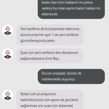 Vodafone Sözleşmeyi İzinsiz İptal Ediyor.