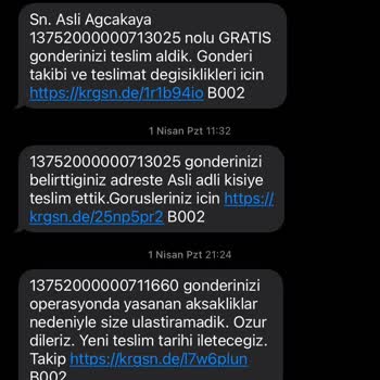 Gratis Ve Kargom Sende