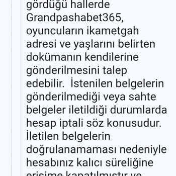 GrandPashaBet Onay Sorunları Ve Mağduriyet