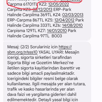 Allianz Sigorta Aracımın Hasar Kaydı Ücreti Yanlış Ve Kusurlu