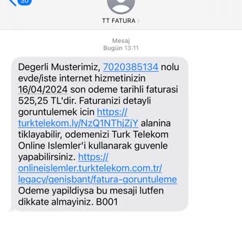 Türk Telekom 5 Yıldır Bana Ait Olmayan Faturaları Gönderiyor