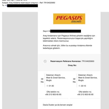 Pegasus "Findeks Puanı Araç Kiralama" Oyunu