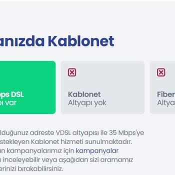 Kablo Net Altyapı Sorunu Ve Geri Dönüş Olmaması