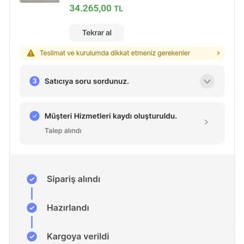 Hepsiburada'dan Aldığım Klima Nerede Bilinmiyor