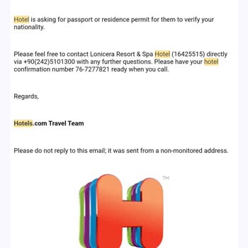 Otels.com Rezervasyonu İptal Etmiş