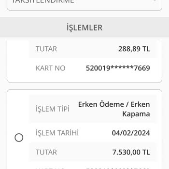Denizbank Para İadesi Sonrası Hala Kartıma Borç Olarak Yansıtıyor.