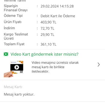 Çiçek Sepeti Ücret İadesi Yapmadı